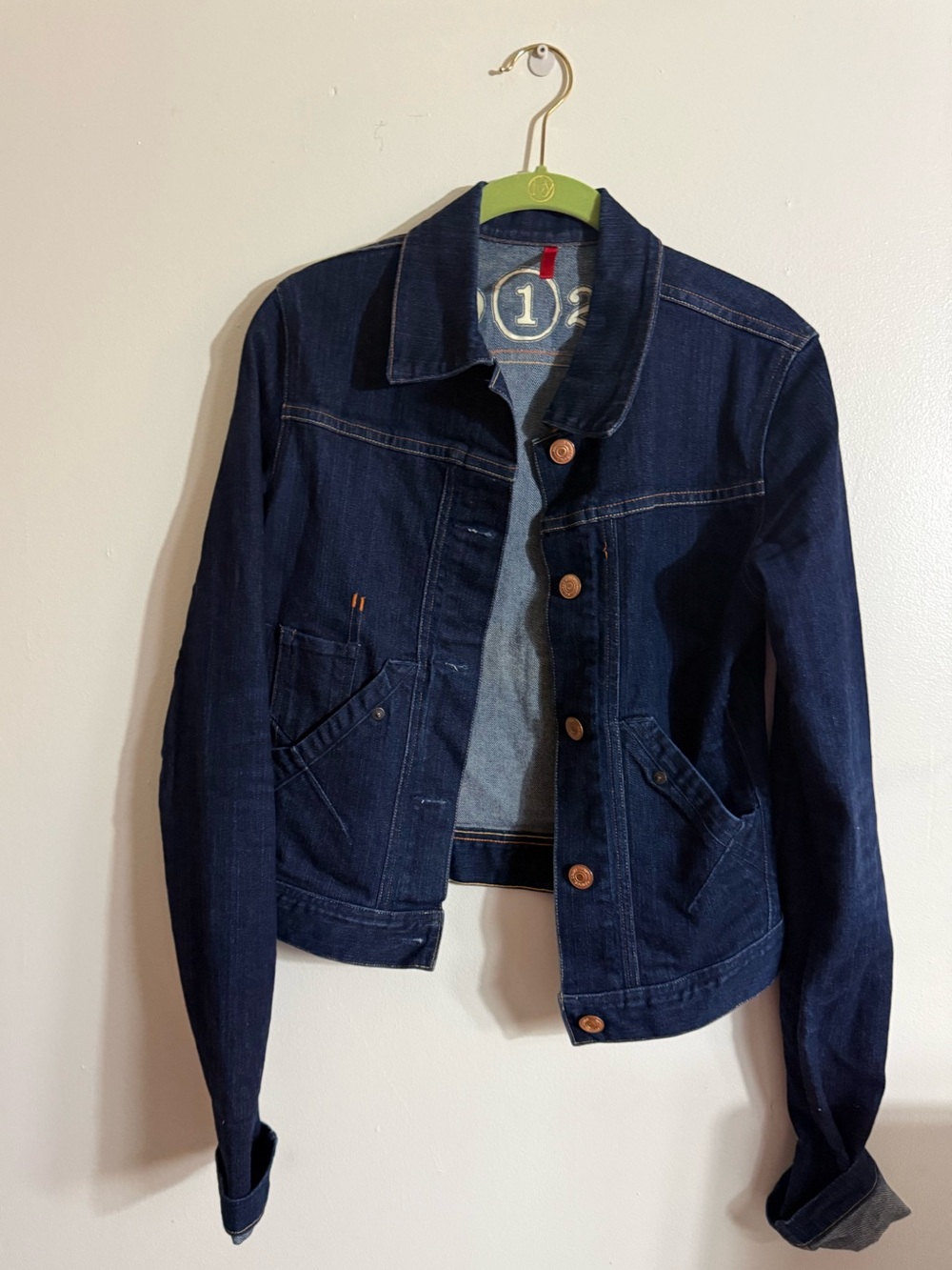 Earnest Sewn Cropped Denim Jacket